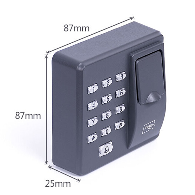 Biometric Fingerprint Access Control Machine Digital Electric RFID Reader Scanner Sensor Code System For Door Lock