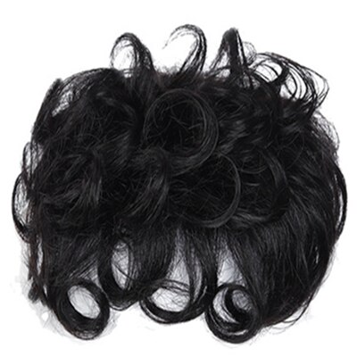 Halo dame beauté bouclés cheveux humains Toppers toupet frange indien Non-Remy remplacement pince ins couronne cheveux pièces pour femmes et hommes