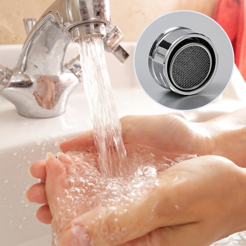 4/1 stücke Durcheinander Wasser Sparen Wasserhahn Belüfter Küche klopfen Filter Düse 24mm Gewinde Waschbecken Wasserhahn Bubbler Badezimmer Austauschbare teile