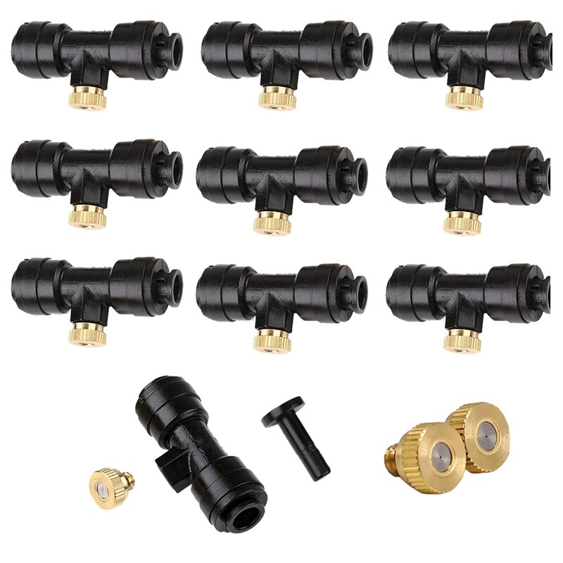 Kit 8 Ugelli Per Fontana Da Giardino – Testine Spray Per Laghetto, Piscina E Irrigazione