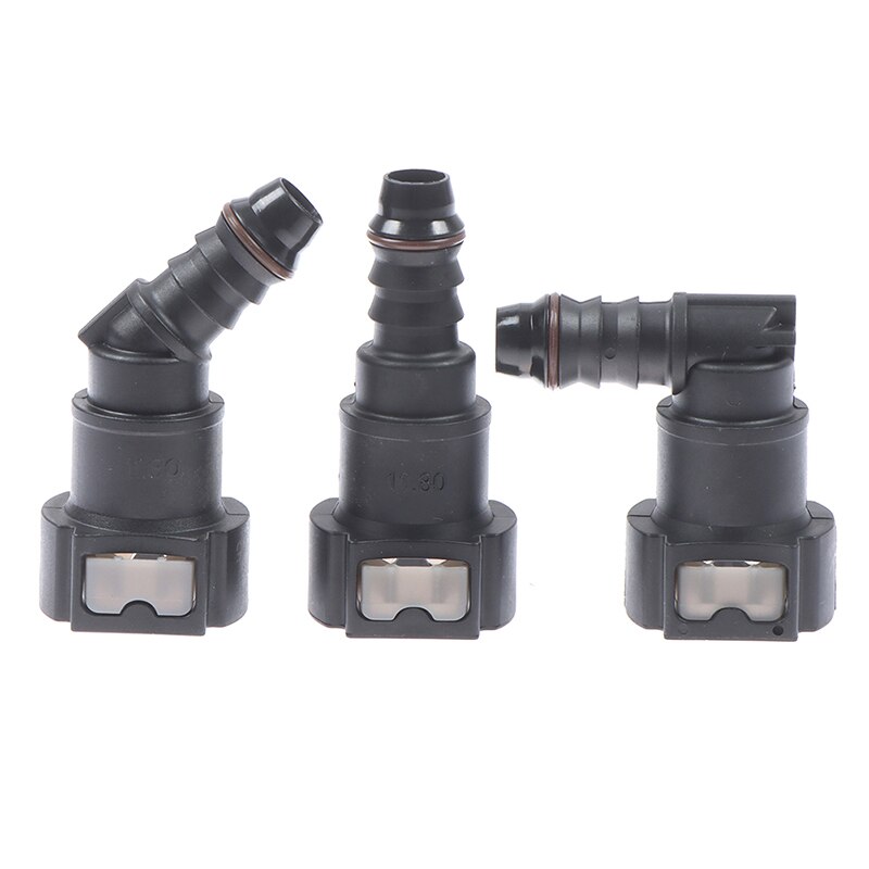 Auto Car Fuel Line Hose Coupler Quick Release Connect Connector 11.8 ID8