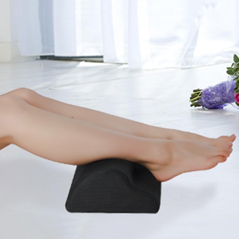 Comfotable Voeten Kussen Kussen Spons Kussen Ondersteuning Voetsteun Onder Bureau Voeten Kruk Voor Werk Reizen Voetsteun Massage Mat