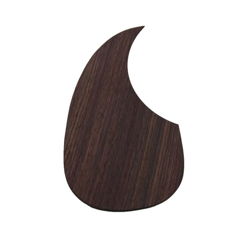 1PC Acoustic Guitar Pickguard Self-adhesive Pick Guard Sticker for Backhand guitar Accessories rose wood ebony