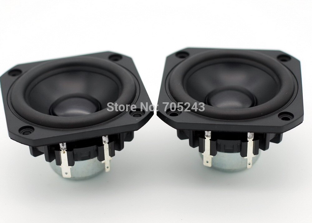 Paar (2 stücke) Melo david audio unvergleichliche P830986 3 zoll aluminun kegel NEO magnet fullrange-stoff lautsprecher freies