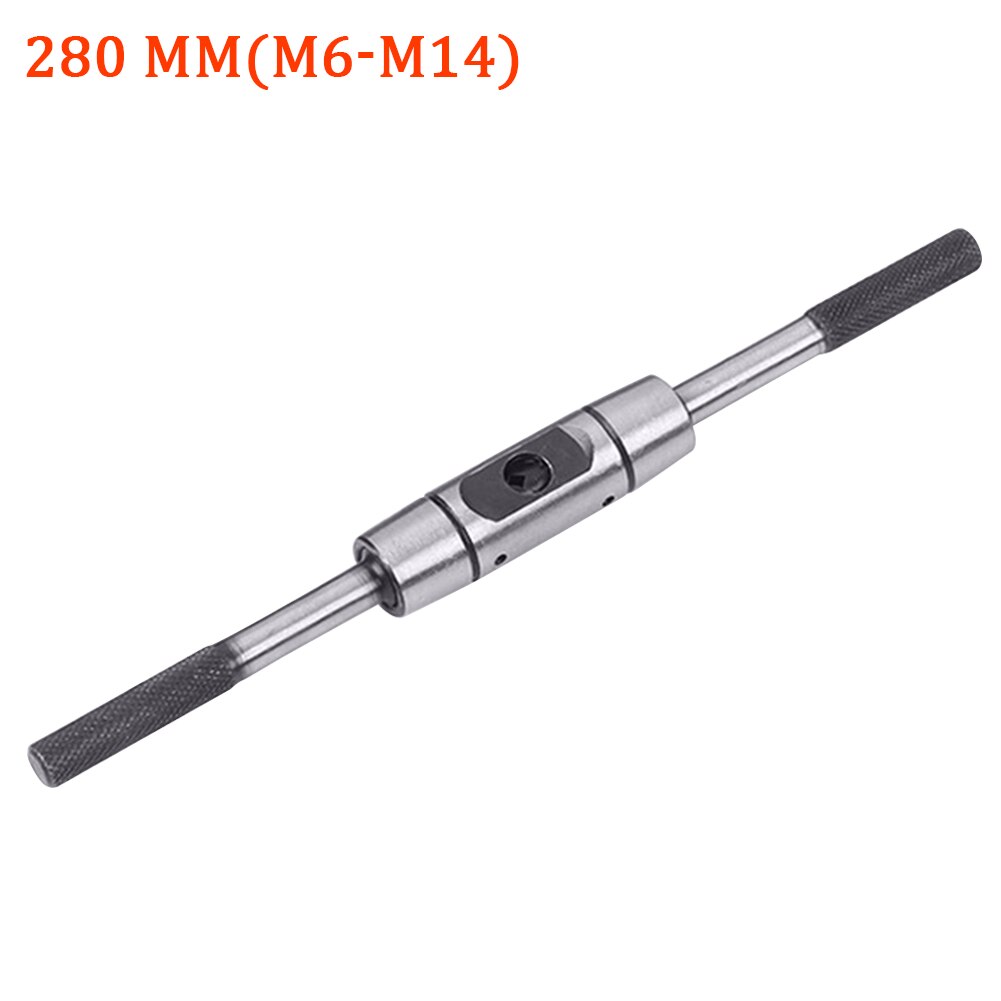 Portable Steel Manual Metric Tool Hand Hinge Tap Wrench Auto Repair Round Die Holder European Style Threading Machinery Tapping