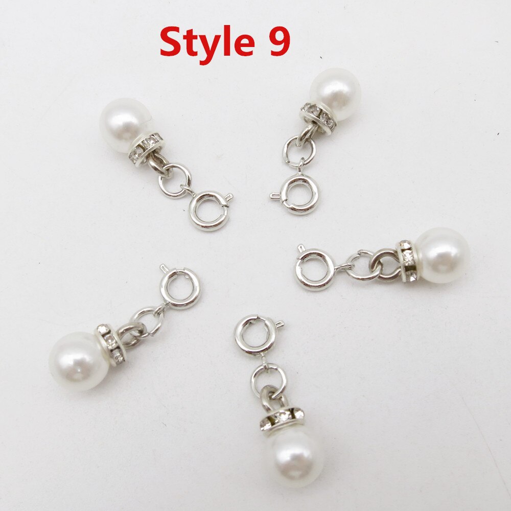 5 teile/paket verschiedenen 8 stile Charms haar braid furcht dreadlock perlen clips manschetten ringe Schmuck dreadlock Verschlüsse zubehör: 5pcs Style 9