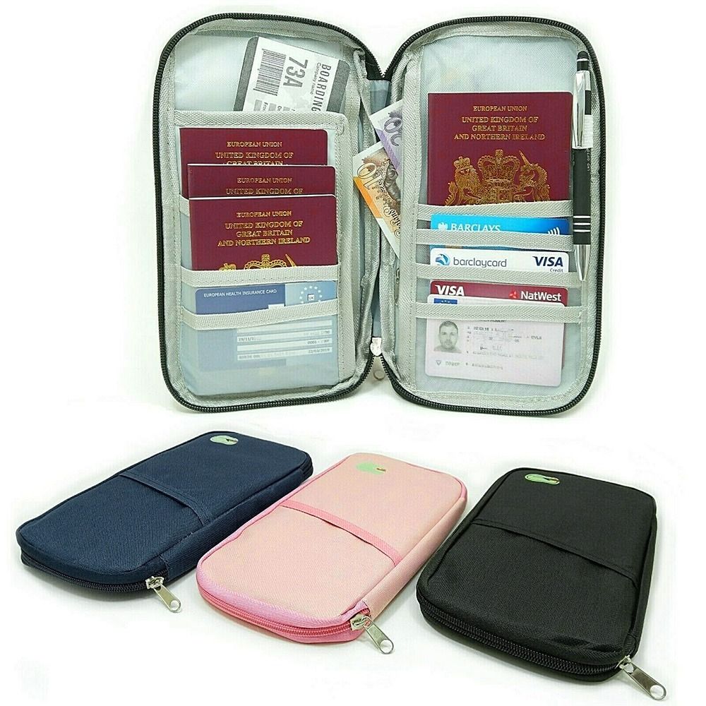Reisaccessoires Koffer Portemonnee Portemonnee Reisorganisator Creditcard Paspoortdocument Kaarthouder