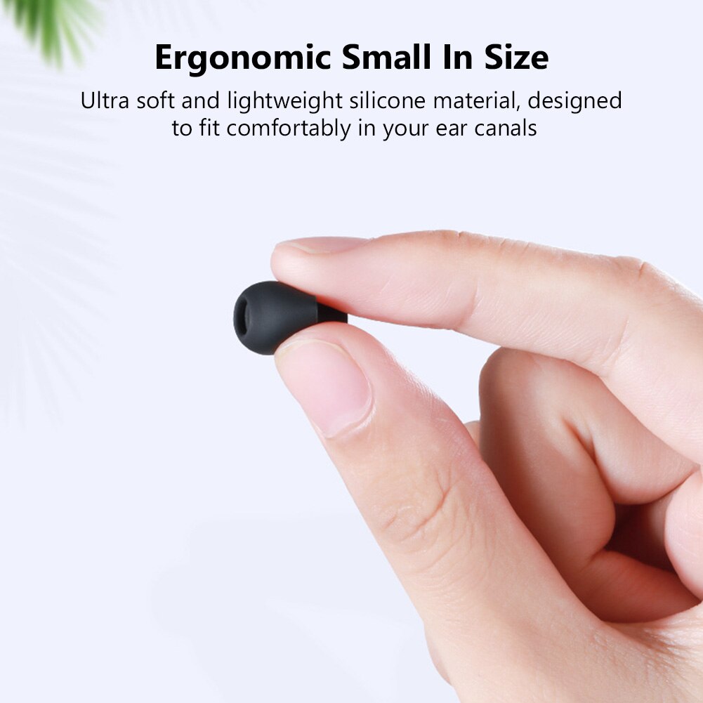 Ultra Soft Sleeping Earbuds Headphones Silicone Earplugs Noise Cancelling Wired Earphones with Mic For ASMR Insomnia Air Travel