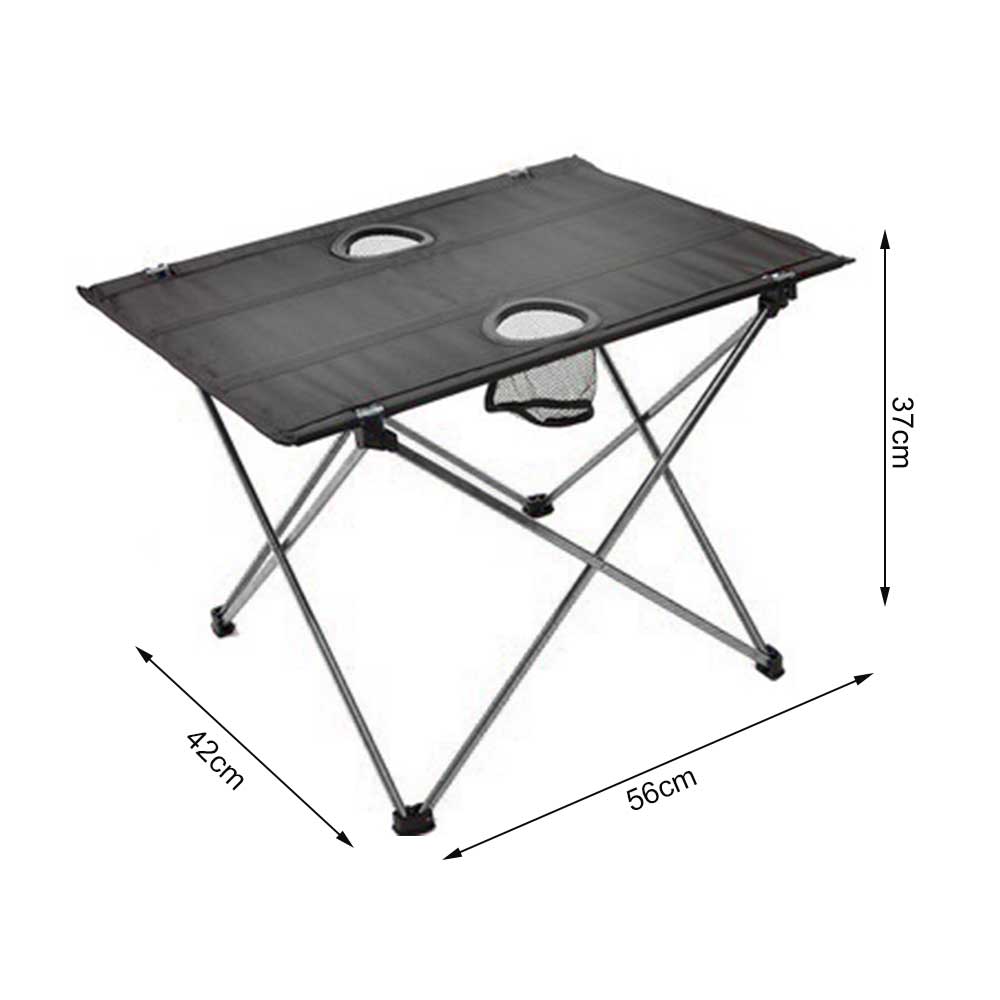 Portable Foldable Table Outdoor Camping Ultralight Aluminum Table BBQ Picnic 6061 Hiking Desk Fishing Ultra Light Folding Desk: Yellow