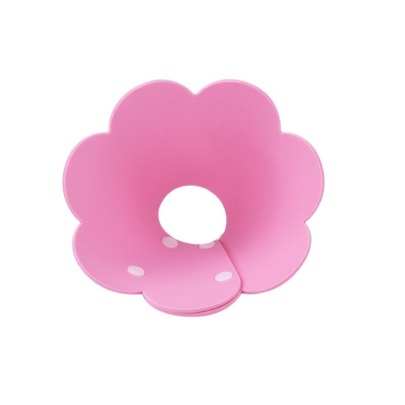 EVA Katze Nacken Schutz Kreis Kragen Sonne Blume Sonne Blume Anti Biss Anti Greifen Anti Lecken Katzen Nacken Elisabethanischen Kragen: Rosa / M