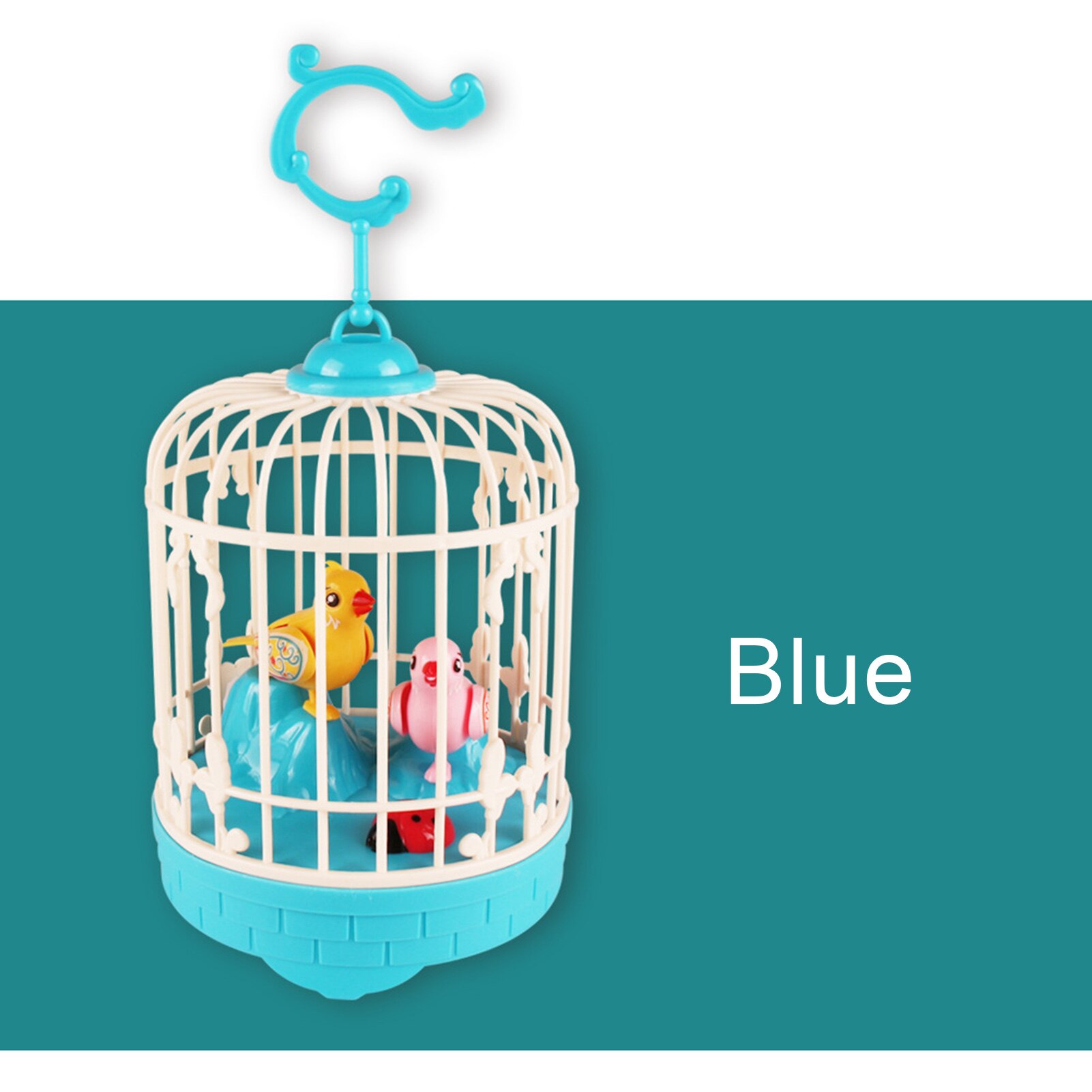 Singing&amp;Chirping Bird In Cage Realistic Sounds&amp;MovementsSinging Chirping Bird Toy In Cage Realistic Sounds Movements Activated
