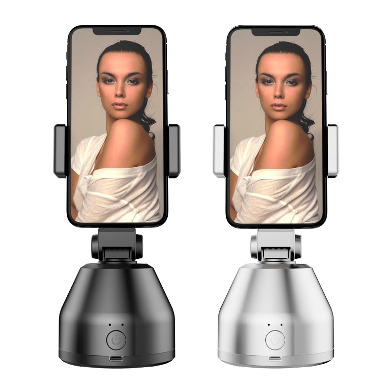 360 ° rotation ansigtssporing smart ai gimbal personlig robot kameramand selfie stick til foto vlog live videooptagelse