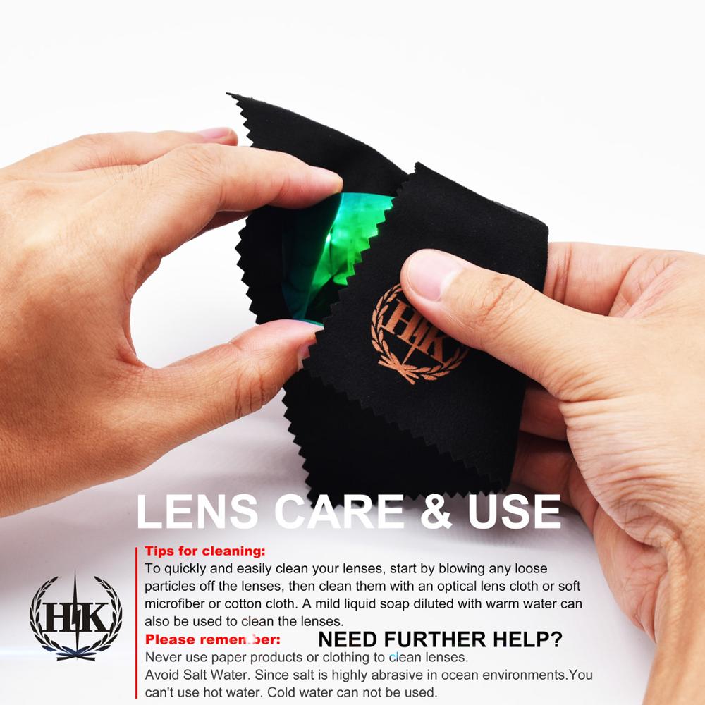 HKUCO Polarisierte Ersatz Linsen Für Alufolie Kohlenstoff Sonnenbrille Multi-farbe Optional
