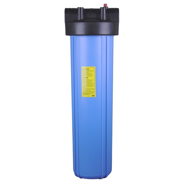 Carcasa grande para filtro de agua, filtro azul de 20 pulgadas, a la venta