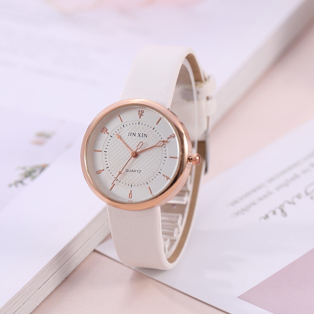 Zeer chique, stijlvolle dameshorloge, klassiek quartzhorloge van roestvrij staal, armbandhorloges, dameshorloges