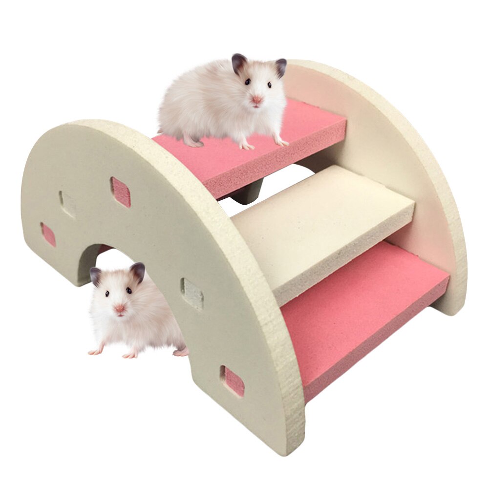 hamsters Toys Wooden Seesaw Small Animal Pets Guinea Pig Squirrel Climbing Training Toy Pet Supplies Accessories