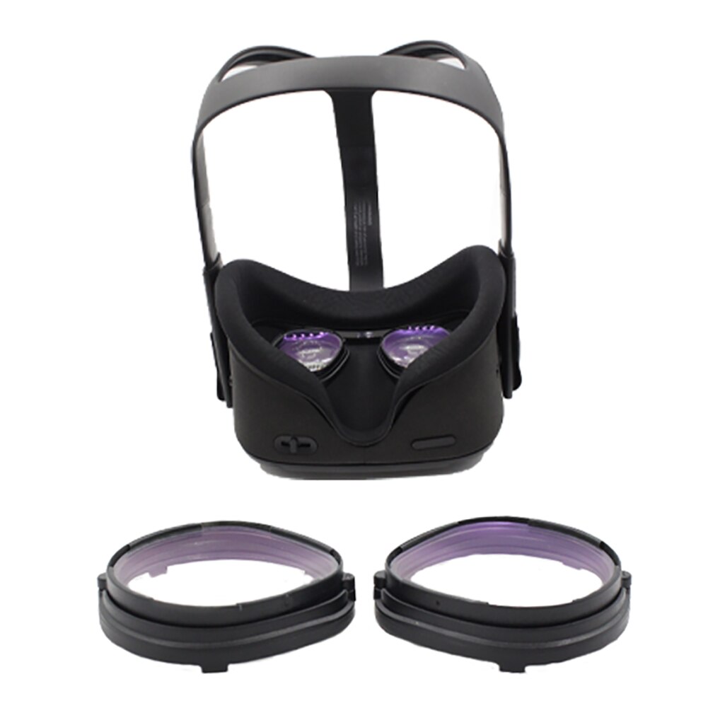 Anti Blauw Licht Magnetische Brillen Lens Met Frame Bescherming Accessoires Voor Oculus Quest Vr Headset Verlichten Vermoeidheid