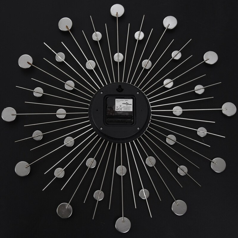 Gypsophila Diamant Wanduhr Schmiedeeisen Uhr Kreative Uhr Vintage Metall Kunst Wanduhr