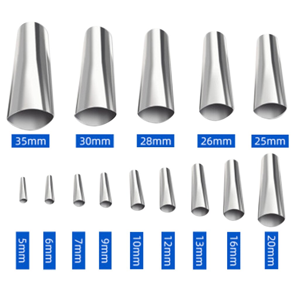 14pcs/set Brick Grout Applicator Tool Joint Filling Window Construction Caulking Nozzle Finisher Kitchen Stainless Steel Door