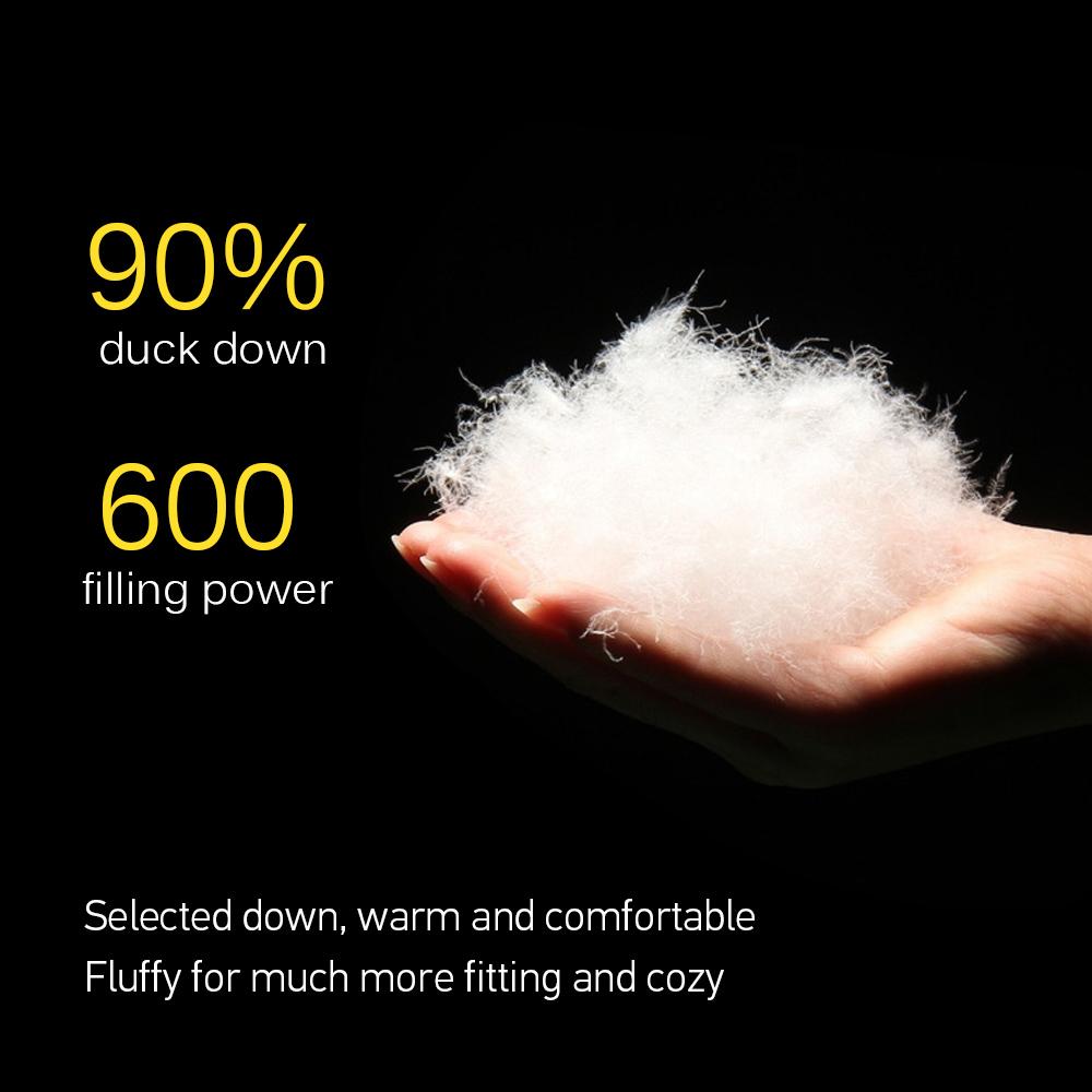 Hiver en plein air Camping pantoufles chaussettes chaudes pour sac de couchage à l'intérieur bottes chaudes hommes femmes hiver canard bas chaussons pantoufles bottes