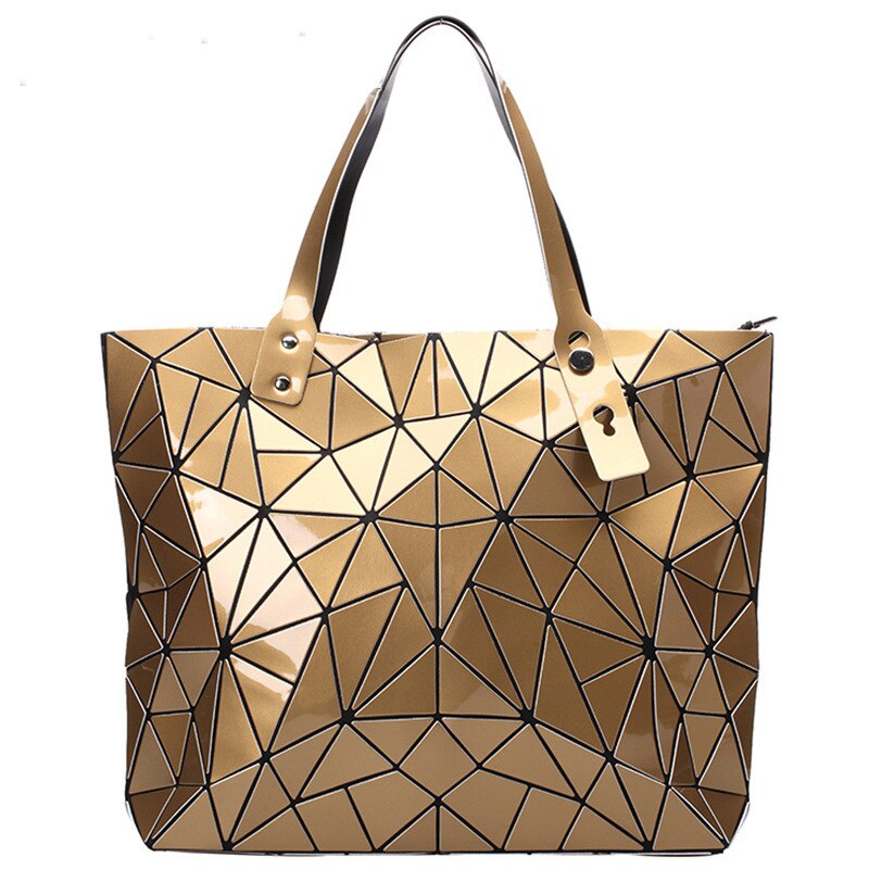 sac a main Bao Tassen Voor Vrouwen Fashoin Top-Handvat Tassen Hologram Schoudertas Tote Kleine Keten crossbody Tassen bolso mujer: golden