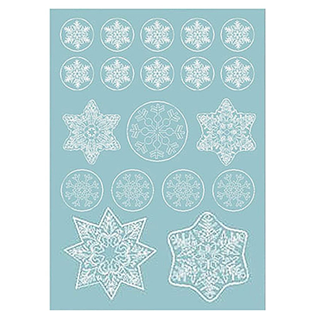 Christmas Decoration For Windows Stickers Window Background Wall Sticker Glass Removable Wallpaper Stickers Xmas Decoration
