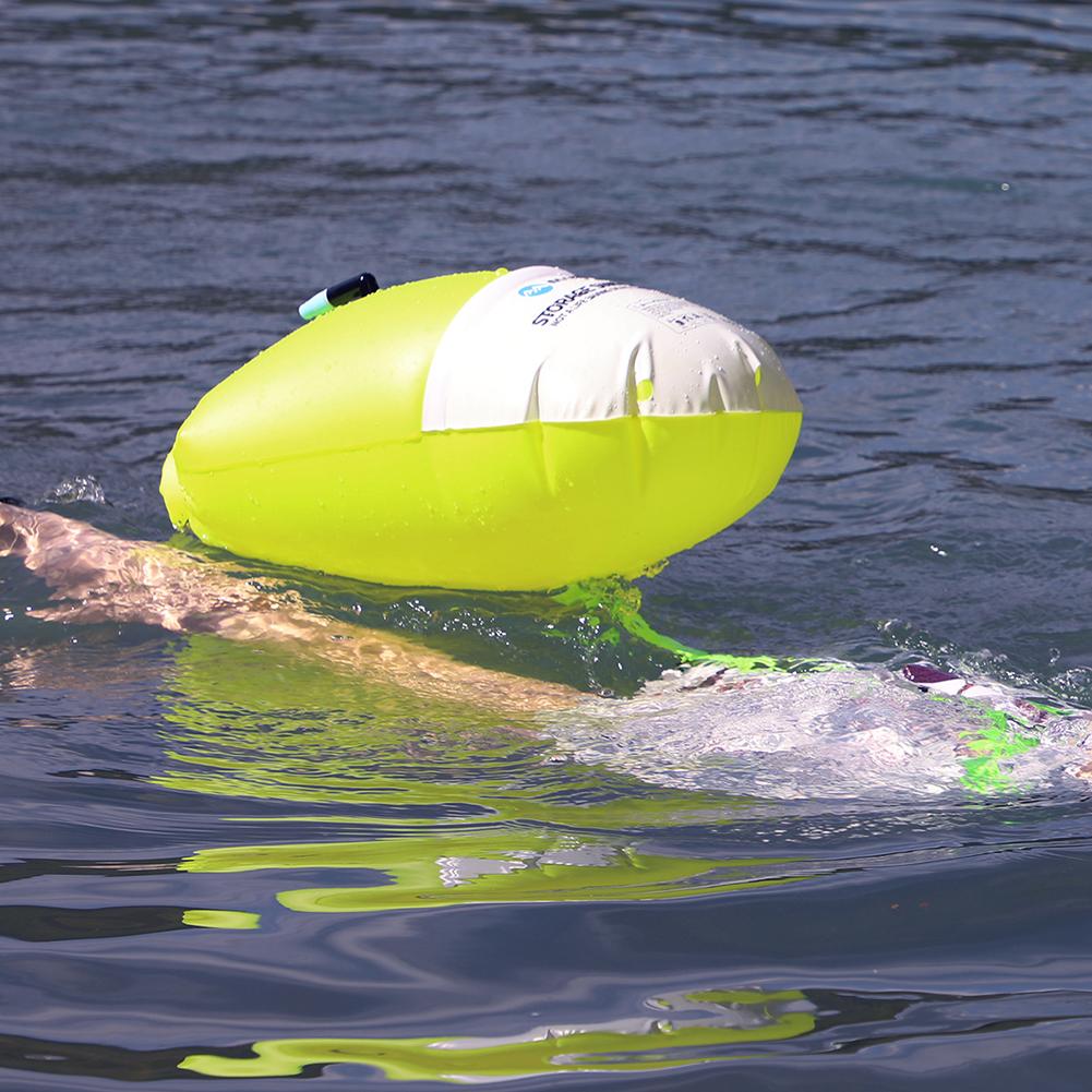 20l udendørs svømme bøje multifunktionel svømning drevpose åbent vand svømmetræning bøje til vandsportselskere
