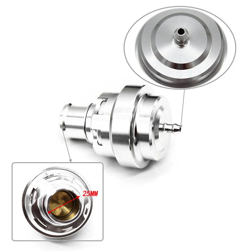 25mm elektrisk dieselblæsningsventil universal diesel turbo dumpventil diesel bov kit