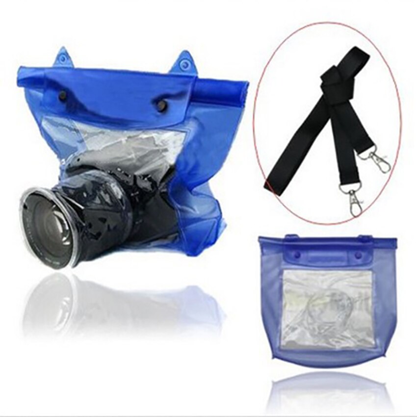 Étui étanche Transparent pour appareil photo SLR, housse de Protection, sac sec pour plongée sous-marine, étui de rangement pour téléphone portable