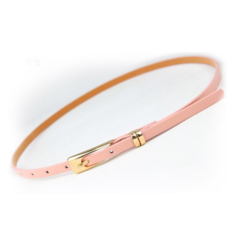 Grote naam eenvoudige stijl riem pu lakleer lange u-vormige gesp fijne damesriem luxe merk riemen voor vrouwen