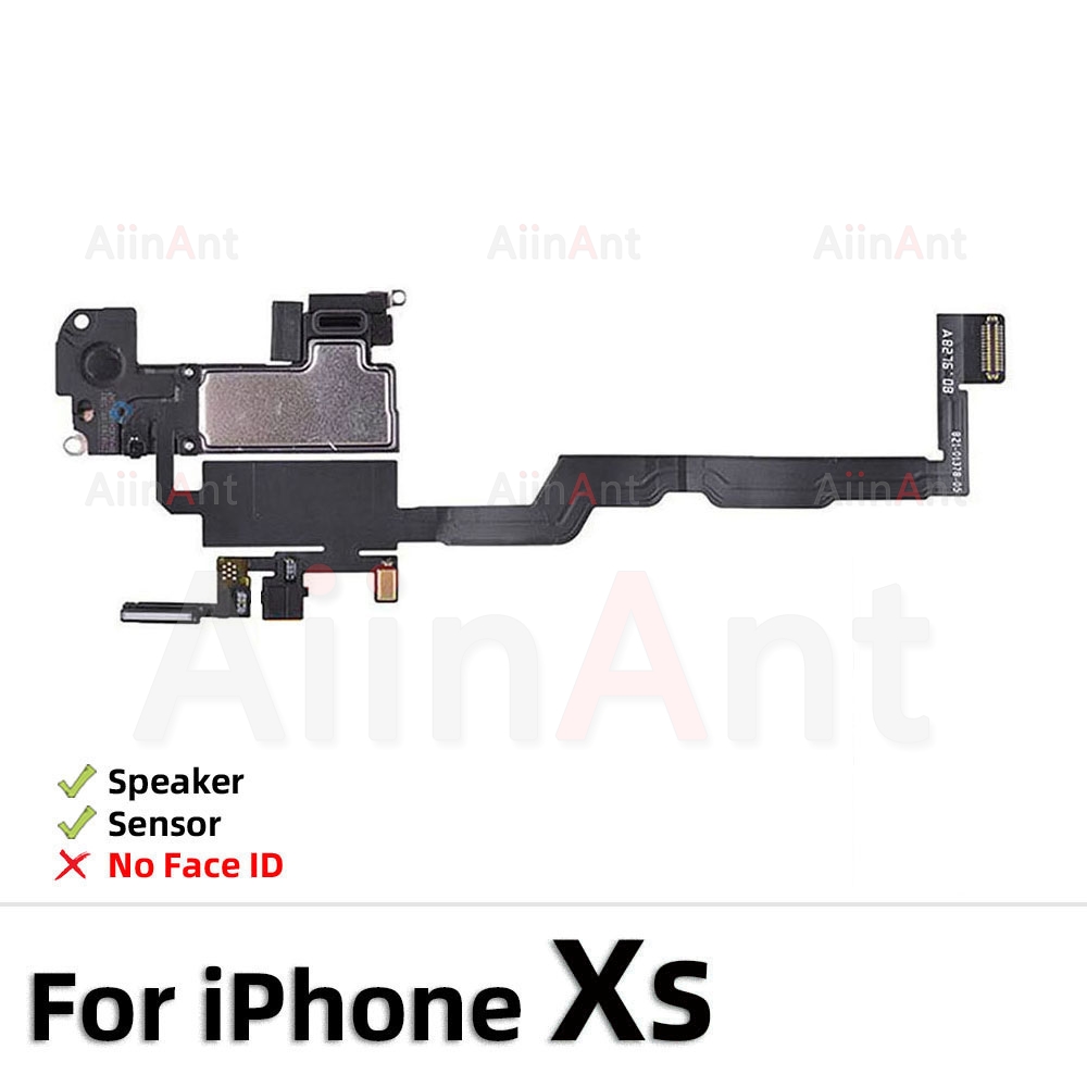 AiinAnt Telefon oben Nähe Sensor Klang Ohr Hörer Lautsprecher biegen Kabel Für iPhone 11 12 Profi X Xr Xs max 5s 7 8 Plus Sapre Teil: Grün