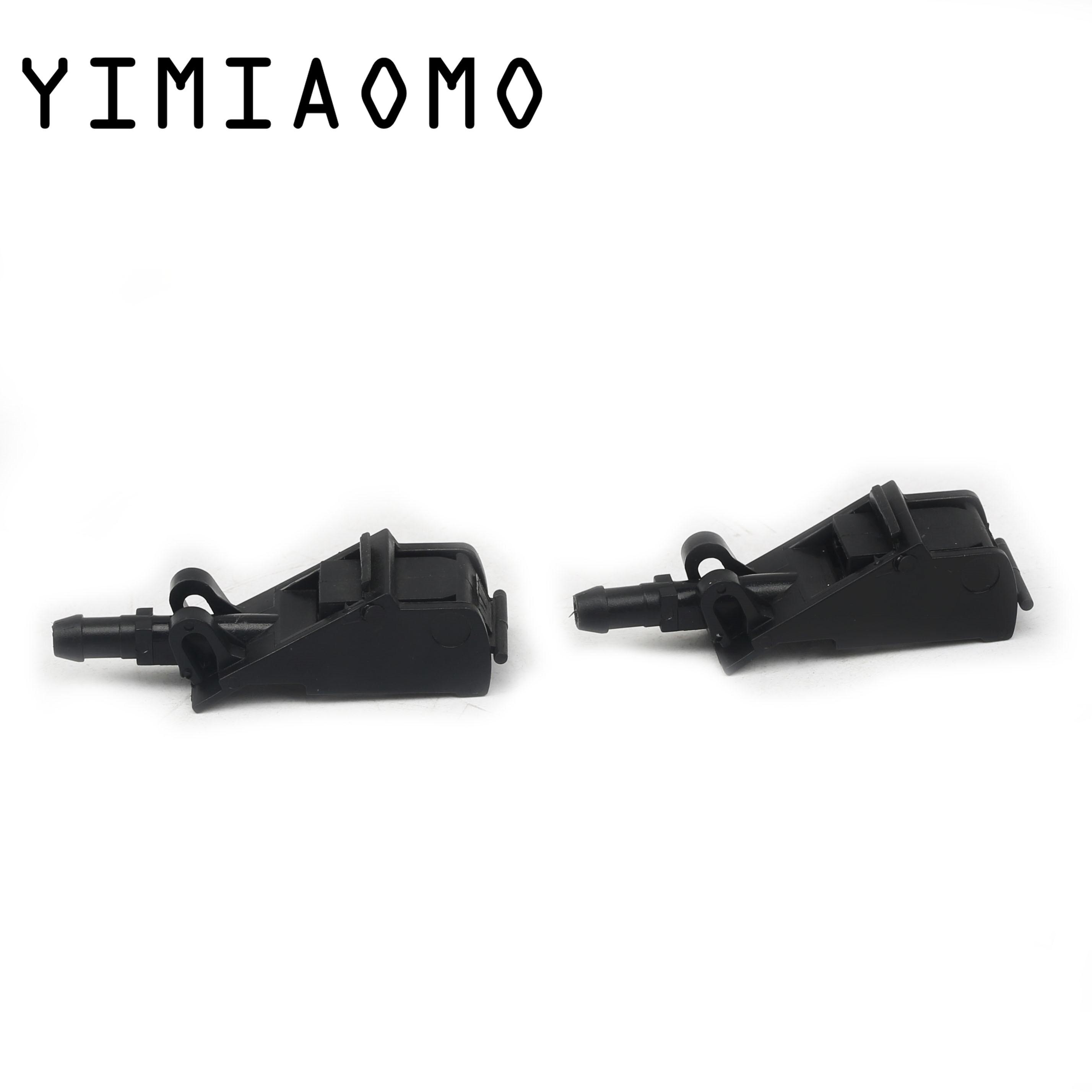 Pair Windshield Washer Spray Nozzle 6E0 955 985 For VW Golf Jetta MK4 ...