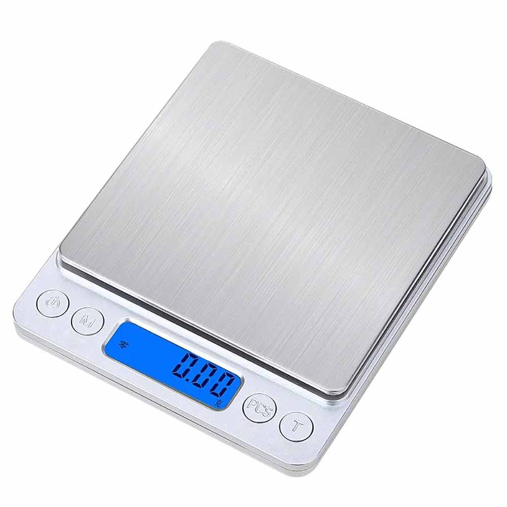 3 kg Household Kitchen Scale Electronic Food Scales Diet Scales Measuring Tool Slim LCD Digital Electronic Weighing Scale XNC