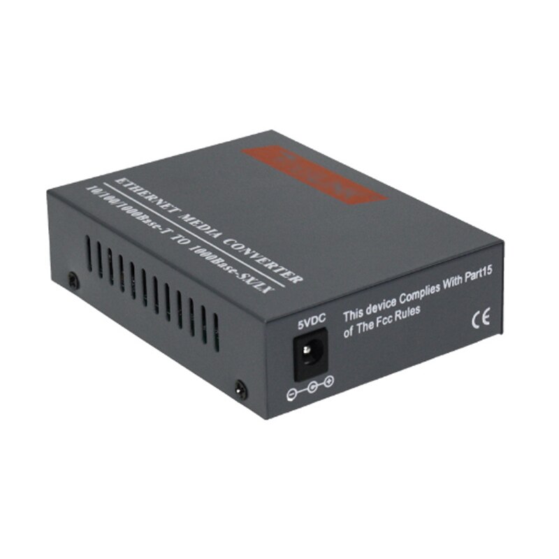 HTB-GS-03 Optische Fiber Media Converter Sc 1000M Singlemode Enkele Vezel Transceiver Single Fiber Converter 5Km