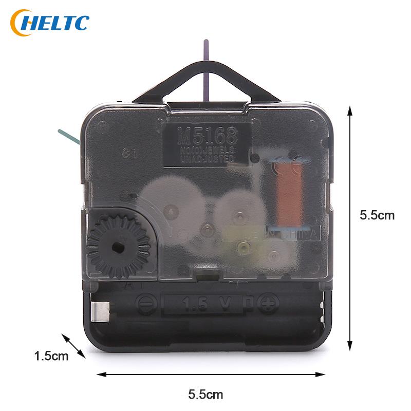 1Set Quartz M5168 Clock Movement Mechanism Hands Wall Repair Tool Parts Sets