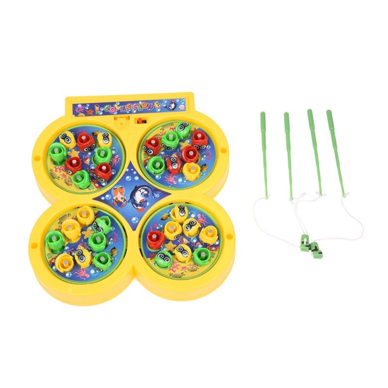 Plateau Fishing Game Fish on Line netic Educational Toy for Kids Baby