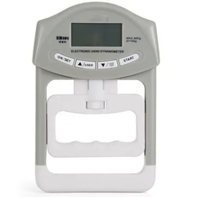 Digital Electronic Hand Dynamometer Grip Strength Measurement Meter Auto Capturing Hand Grip Power 200 Lbs / 90 Kgs: Dynamometer-G