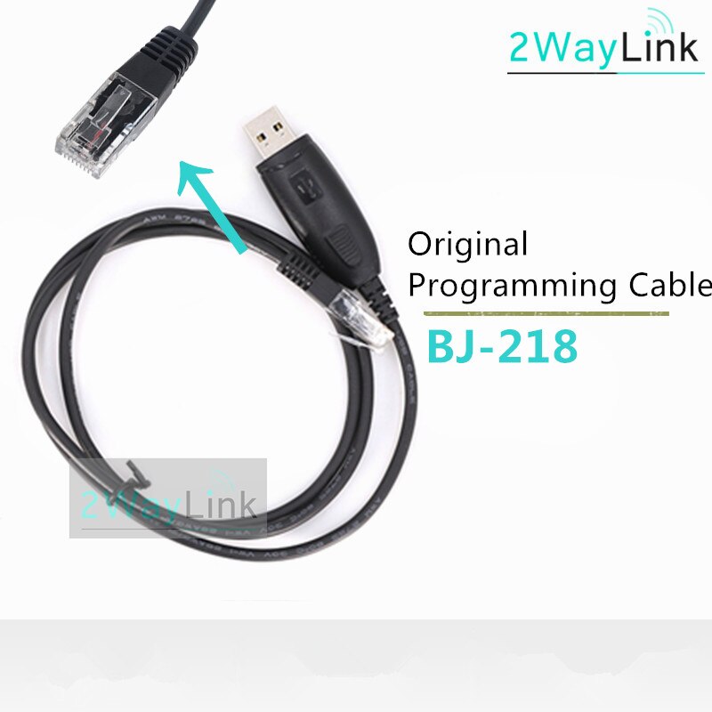 Baojie – câble de programmation Original Zastone, pour Mini autoradio Mobile 25W BJ-218 BJ BJ-318 BJ218 BJ 318, 218