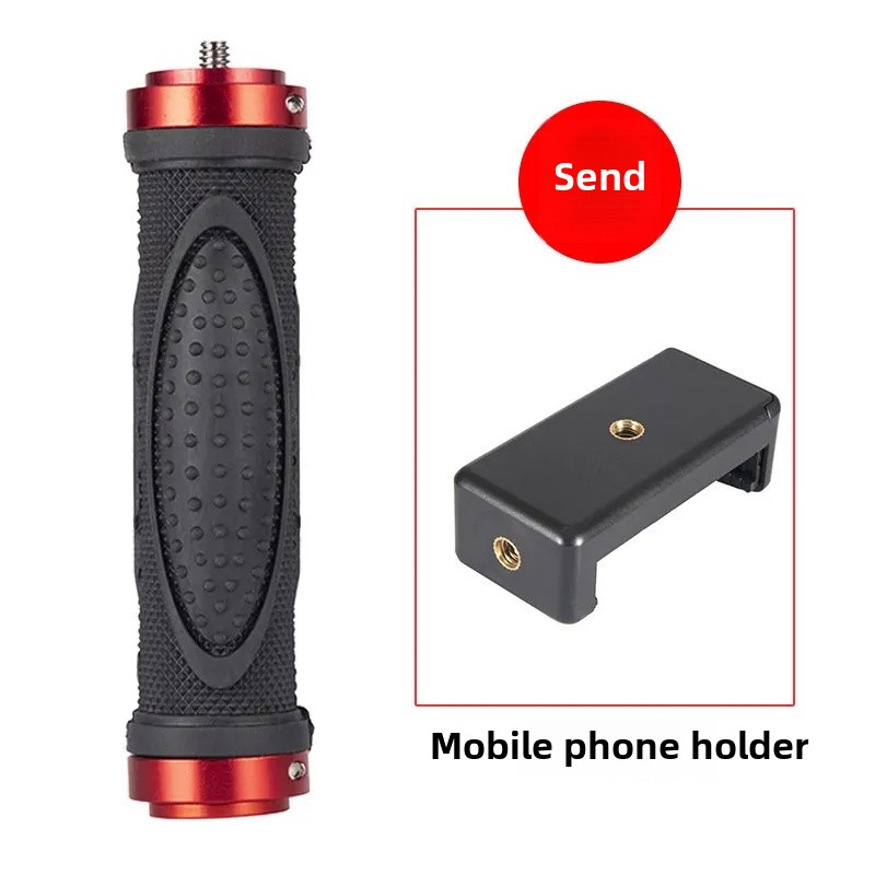 Handheld Stabiele Selfie Stick Stand Live-uitzending Snelle Hand Dual Machine Positie Clip Hoofd Accessoire Universele Foto Nemen Naar: green