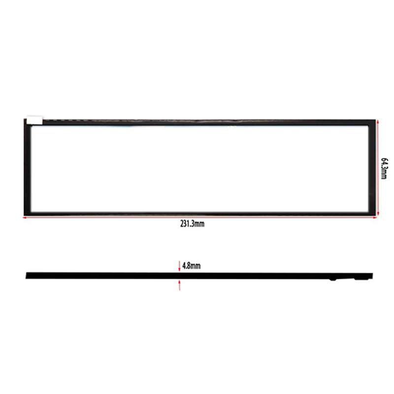 -8.8 Inch Strip HSD088IPW1 Monitor 1920X480 Screen for Aida64 Second Display Gaming PC Case CPU PC IPS LCD with Hdmi