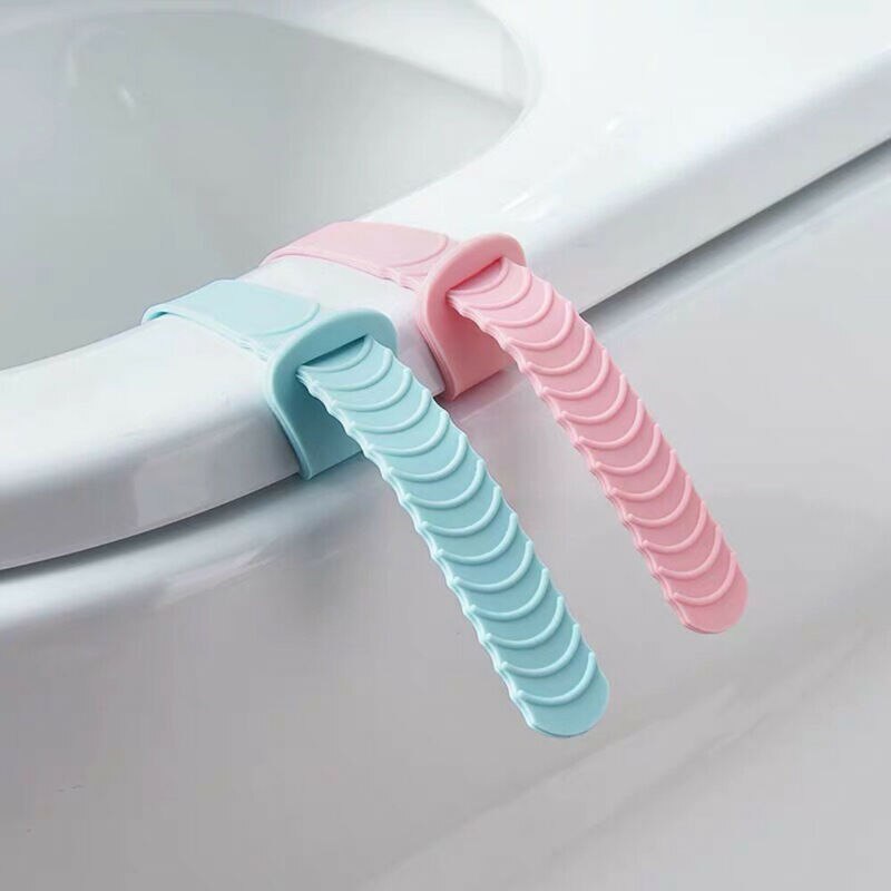 2 stk toilet sæde dæksel løfter låg skål sæde løftehåndtag badeværelse toilet sæde