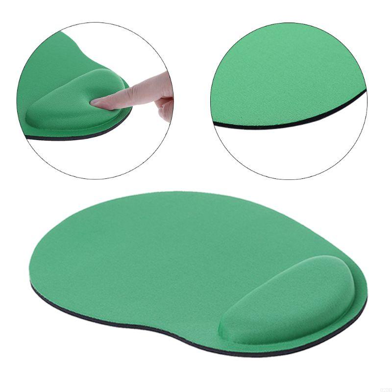 02DD Ergonomic Mouse Pad with Wrist Support, Gaming Mouse Mat with Gel Wrist Rest, Easy Typing & Pain Relief for Home Office