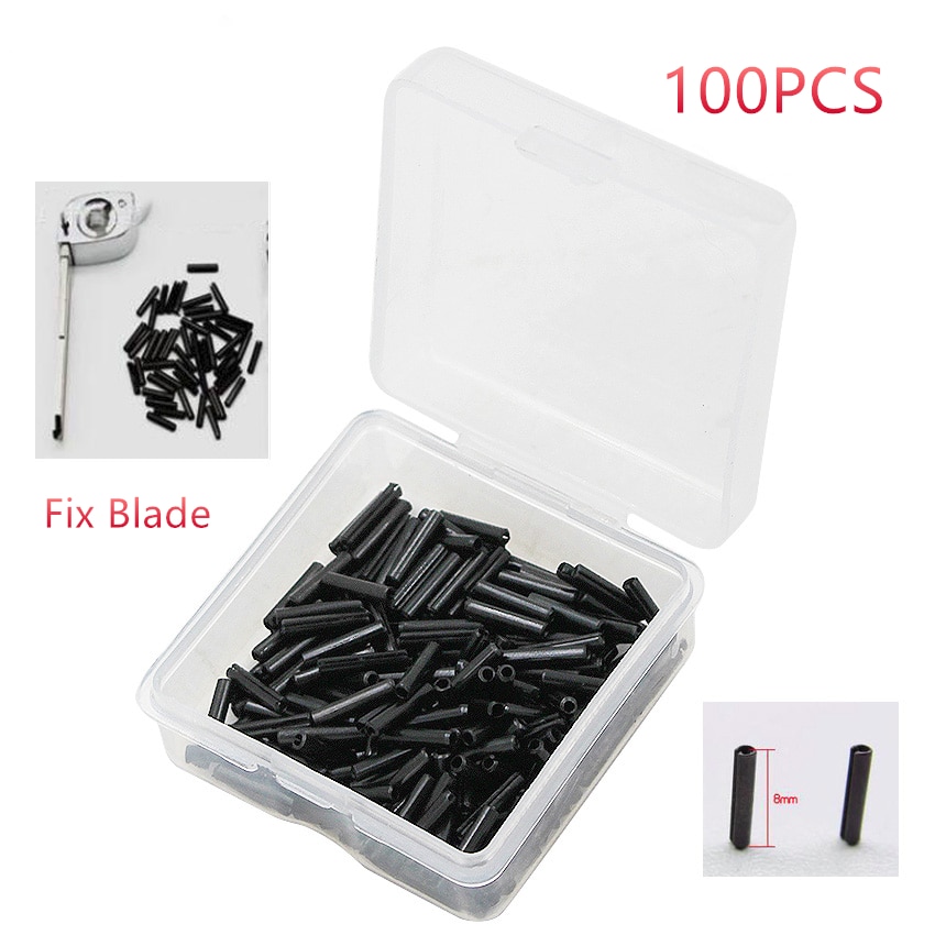 100/200Pcs Afstandsbediening Sleutel Leeg Vaste Pin 1.6Mm Autosleutel Pin Voor Folding Remote Key Blade L:8Mm D:1.6Mm Voor Kd Xhorse Remote