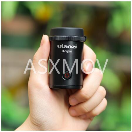 Ulanzi U-Spin Electric Ball Head - 360° Panorama, 2.5kg Payload, Bluetooth Control, 1/4" Screw