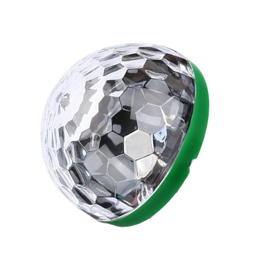 Mini Podium Verlichting Disco Crystal Little Magische Bal Voice Control Auto Sfeer Dj Lichten Usb Mobiele Telefoon Magische Bal