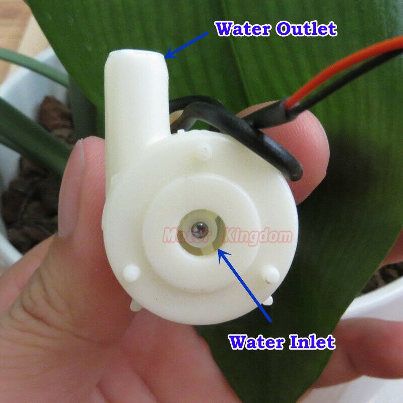 DC 3V 5V 6V Micrp Small Submersible Pump Mini Water Pump for Aquarium Fish Tank Fountain Pond