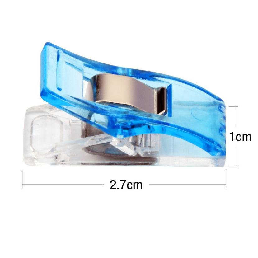 Kunststoff Clips 20 Stck Bunte NäHenne Handwerk Decke Bindung Kunststoff Clips Schellen Pack