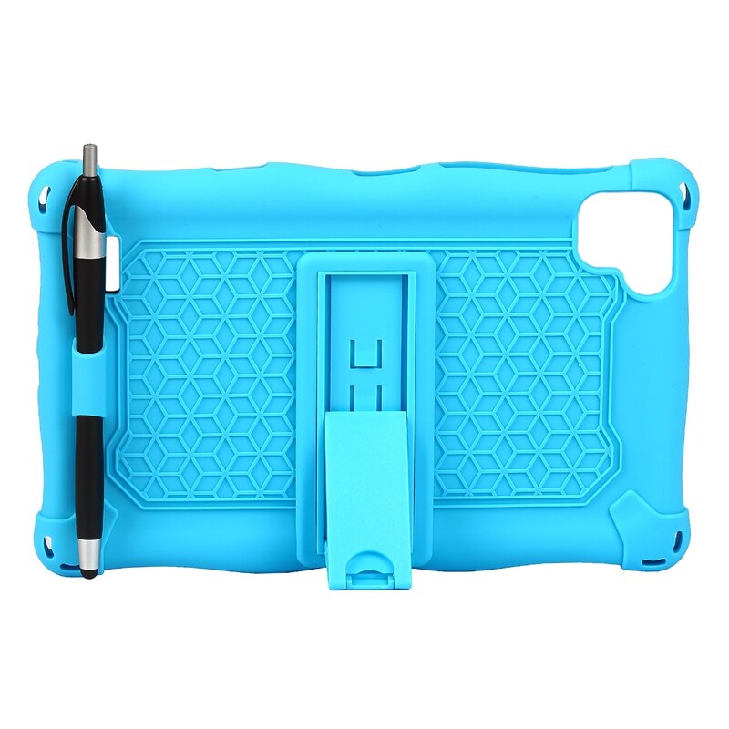 Funda de silicona anticaída para tableta Teclast P80, P80X, P80H, 8 pulgadas, para Samsung T290/T295/T297: Light blue