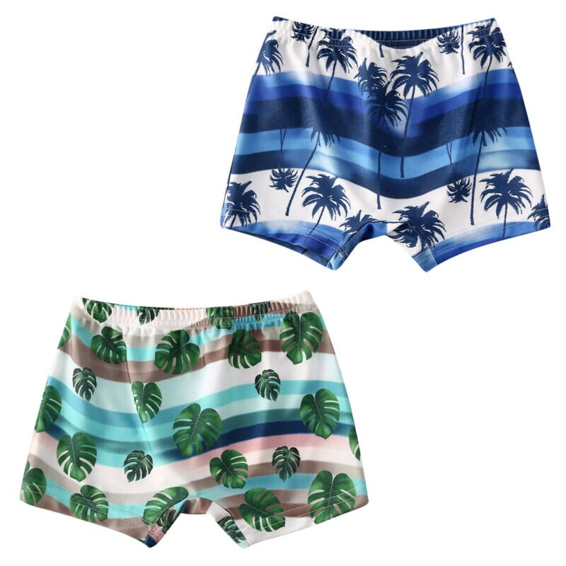 Boy Swimwear Shorts Summer Toddler Baby Boy Kids Pants Bottoms Flower print Beach Shorts Panties