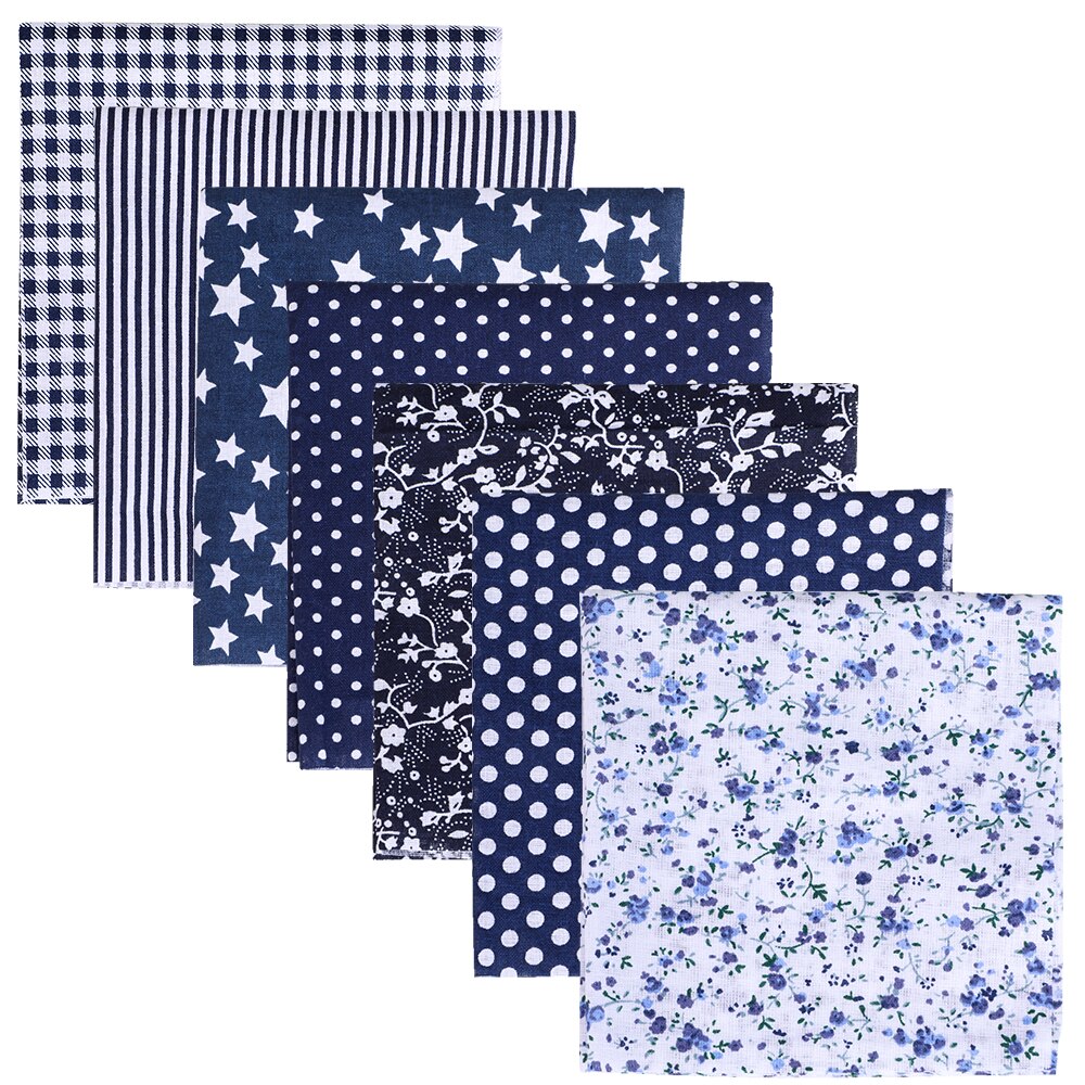 25*25cm Mixed Printing Cotton Fabric Printed Cloth Sewing Quilting Fabrics For Patchwork Sewing Materials Quilting DIY Clothes: K